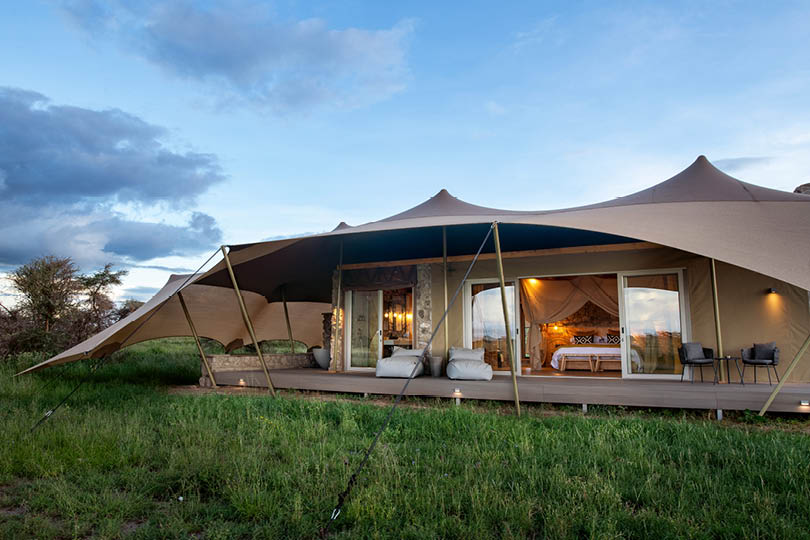 Luxury safari landscape