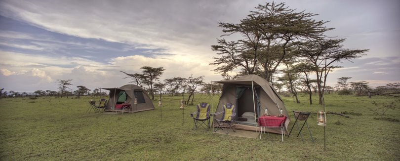Open wilderness landscape in East Africa